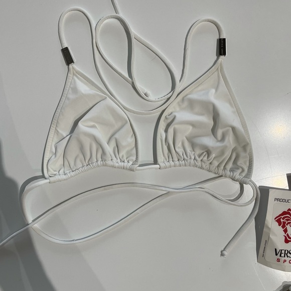 VERSACE SPORT white triangle bikini - Picture 2 of 10